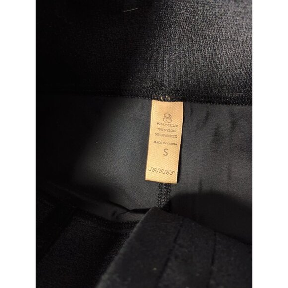 Shapelix Womens High Waisted Body Shapewear Small Black Tummy Control Mid Thigh - Picture 7 of 9